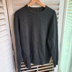 J. Crew Men's Gray Wool Sweater